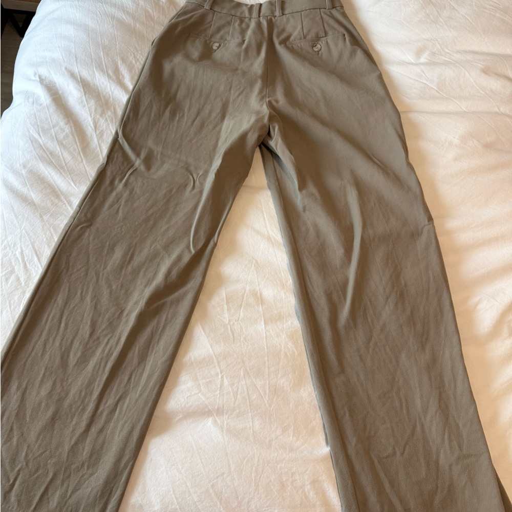 Babaton Cream and Taupe Trousers - Picture 7 of 7